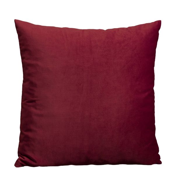 Velours sierkussen Bordeaux Kussenwereld